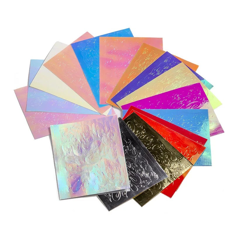 Flame Sticker - Hautenailbox